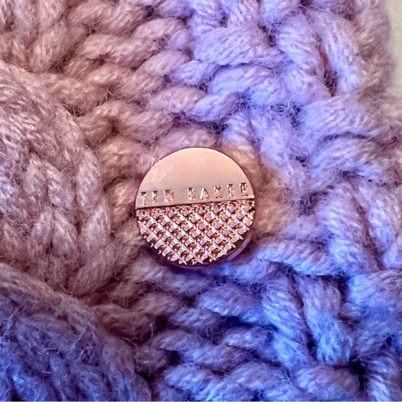 Ted Baker Knit Pom Pom Beanie - Picture 4 of 7